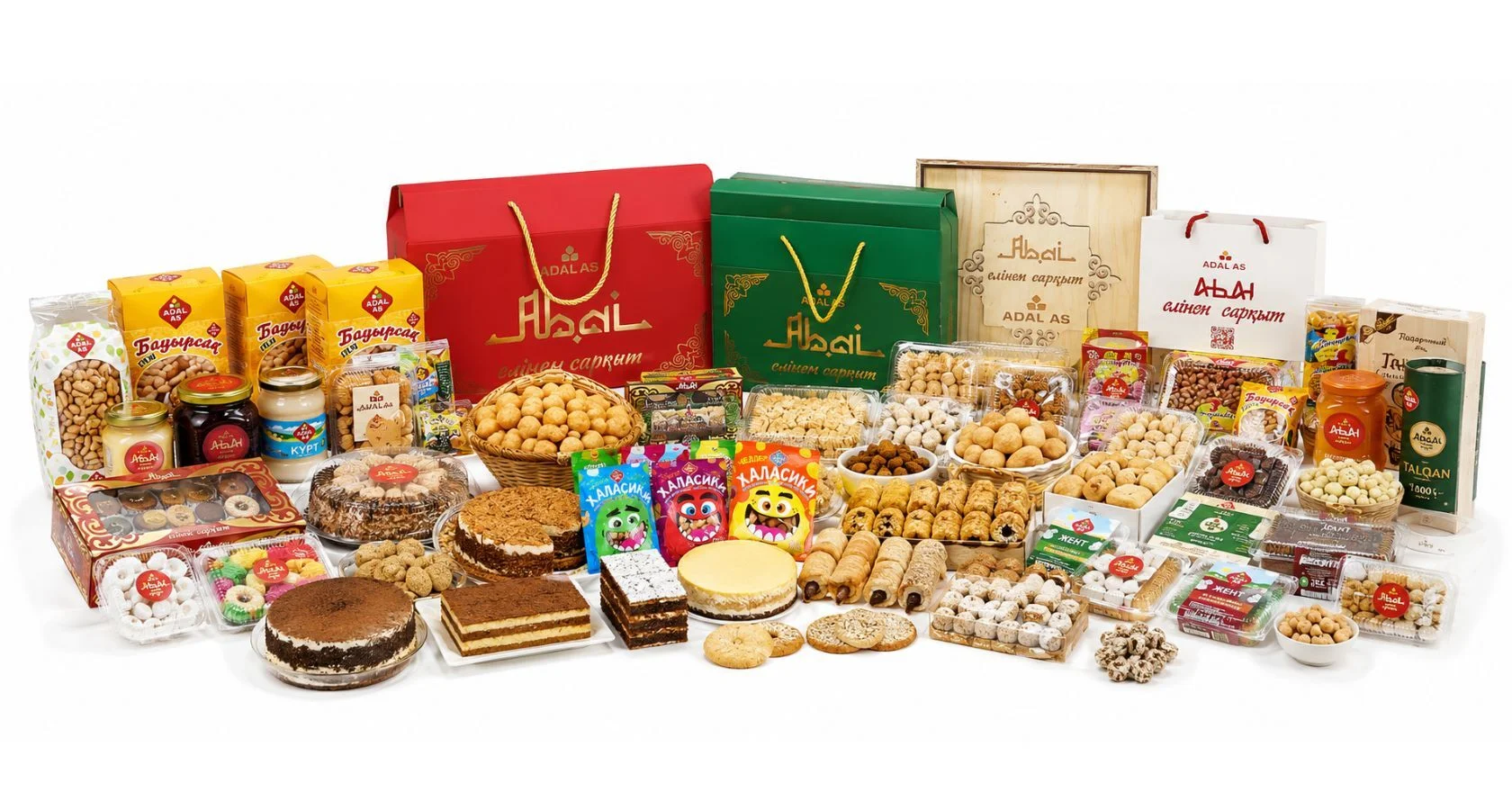 ADAL AS өнімдерінің ассортименті